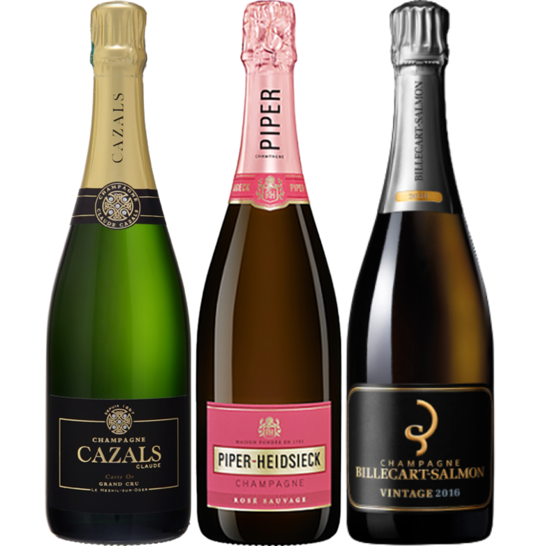 【10月限定大特価】名門シャンパーニュ飲み比べセット Set4