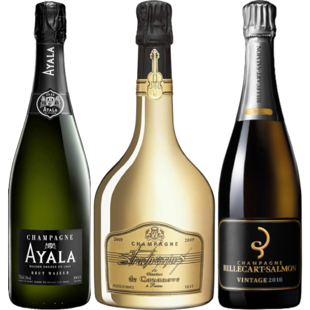 【10月限定大特価】名門シャンパーニュ飲み比べセット Set19