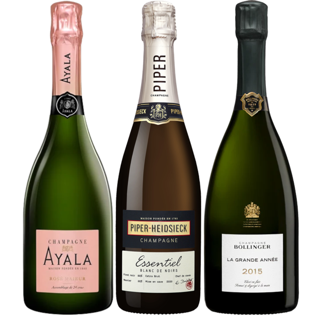 【10月限定大特価】名門シャンパーニュ飲み比べセット Set22