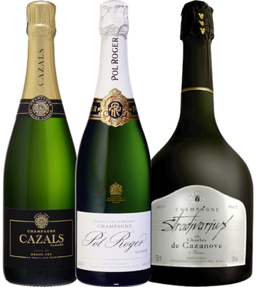 【4月限定大特価】名門シャンパーニュ飲み比べセット Set3