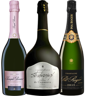 【4月限定大特価】名門シャンパーニュ飲み比べセット Set12
