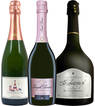 【4月限定大特価】名門シャンパーニュ飲み比べセット Set19